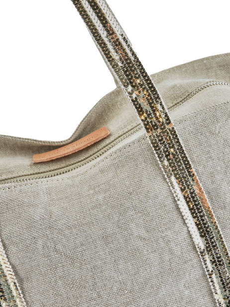 Zipped Linen Tote Bag Le Cabas Sequins Vanessa bruno cabas lin 31V40409 other view 2