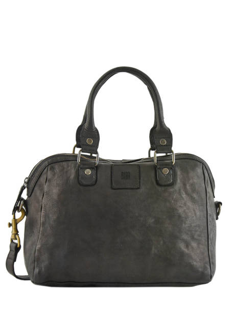 Leather Heritage Satchel Biba Black heritage BT1