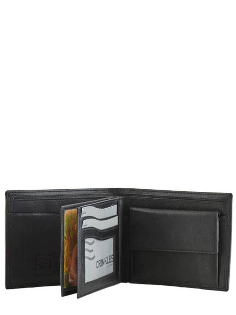 Wallet Leather Crinkles Gray caviar 14097 other view 3