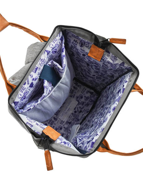 Sac à Dos Adventurer Medium Cabaia Gris adventurer BAGS vue secondaire 5