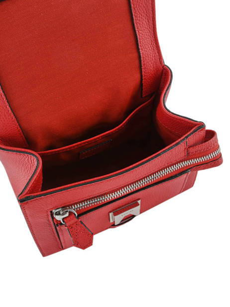 Top Handle S Ninon Leather Lancel Red ninon A09221 other view 4
