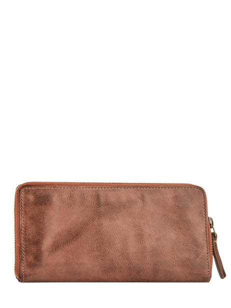 Portefeuille Cuir Biba Marron heritage BT10 vue secondaire 2