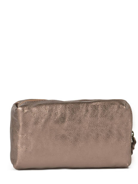 Trousse Cuir Paul marius Rose vintage ADELE vue secondaire 2