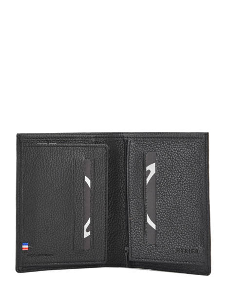 Leather Wallet Madras Etrier Black madras EMAD624 other view 1