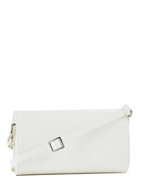 Leather Madrid Clutch With Shoulder Strap Hexagona White madrid 536554 other view 3