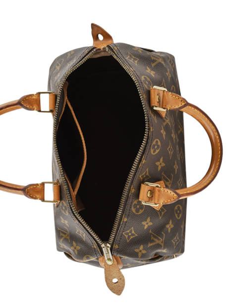 Preloved Louis Vuitton Handbag Speedy 30 Monogram Brand connection Brown louis vuitton 274 other view 5