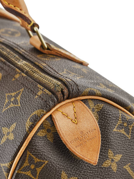 Preloved Louis Vuitton Handbag Speedy 30 Monogram Brand connection Brown louis vuitton 274 other view 2