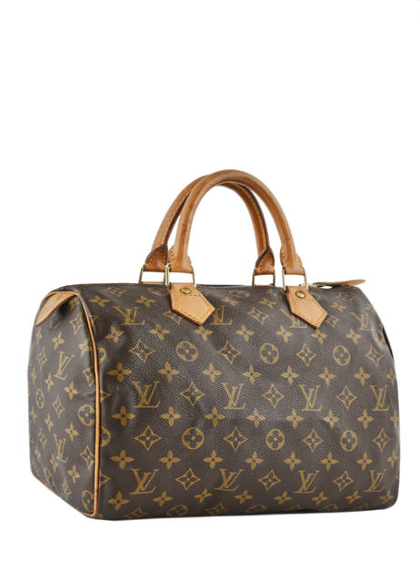 Preloved Louis Vuitton Handbag Speedy 30 Monogram Brand connection Brown louis vuitton 274 other view 4