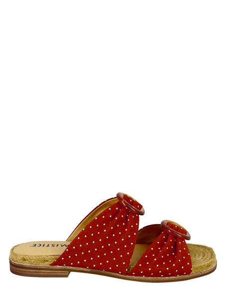 Slippers Armistice Red women RIO6 other view 1