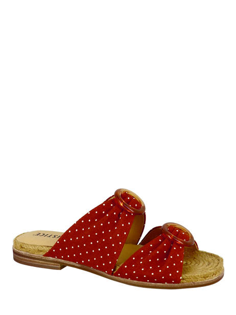 Slippers Armistice Red women RIO6