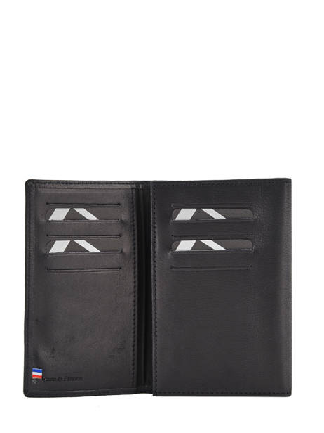 Porte-papiers Porte-cartes Oil Cuir Etrier Noir oil EOIL024 vue secondaire 1