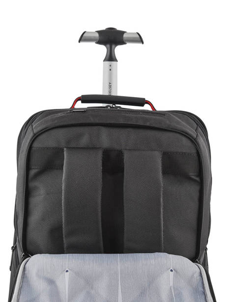 Backpack On Wheels Parvis 2 Compartments Delsey Black parvis + 3944650 other view 6