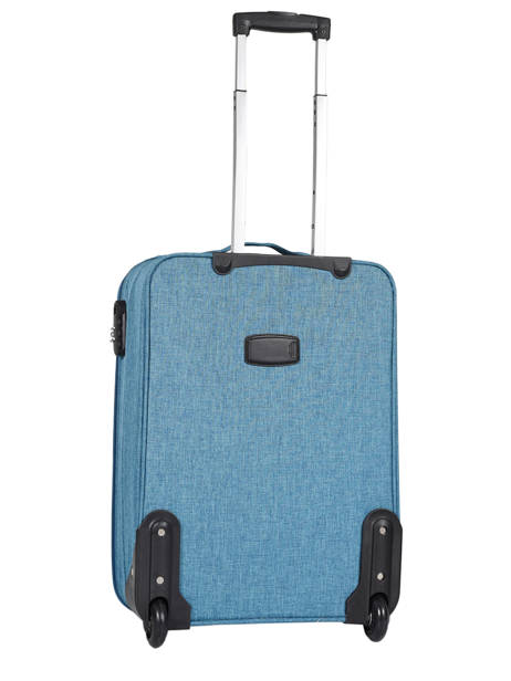 Cabin Luggage 2-wheels Snow Travel Blue snow - 012579-S other view 4