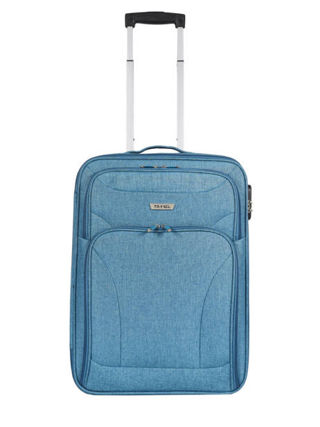 Cabin Luggage 2-wheels Snow Travel Blue snow - 012579-S