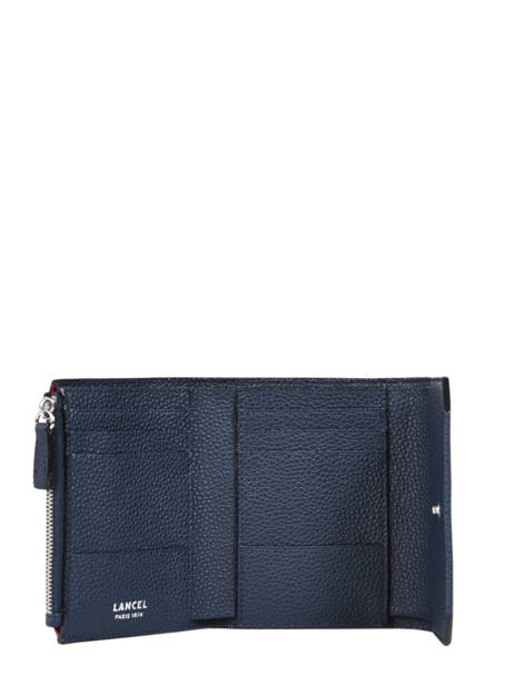 Portefeuille à Rabat S Ninon Cuir Lancel Bleu ninon A10296 vue secondaire 1
