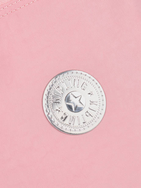 Satchel 2 Compartments Kipling Pink back to school 12074 other view 2