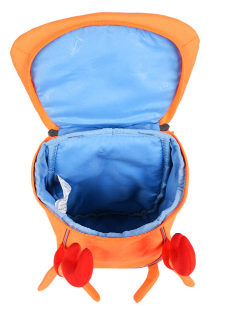 Backpack 1 Compartment Affenzahn Orange small friends NES1 other view 5