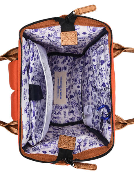 Customisable Backpack Adventurer Medium Cabaia Orange adventurer BAGS other view 5