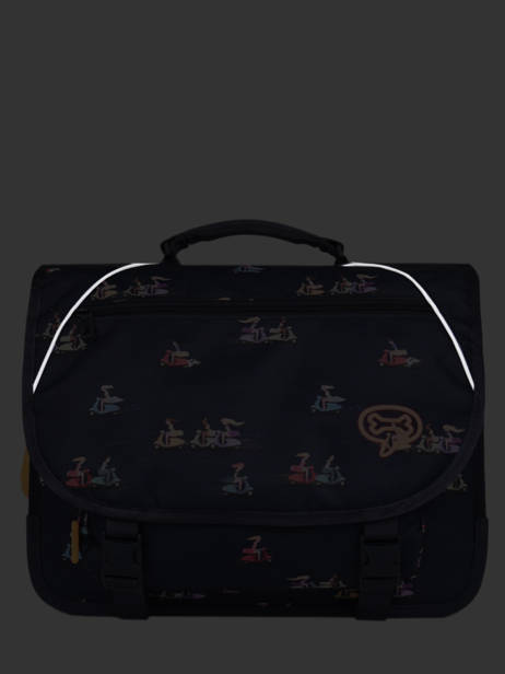 Satchel 2 Compartments Lily Girls Stones and bones Blue girls G other view 5