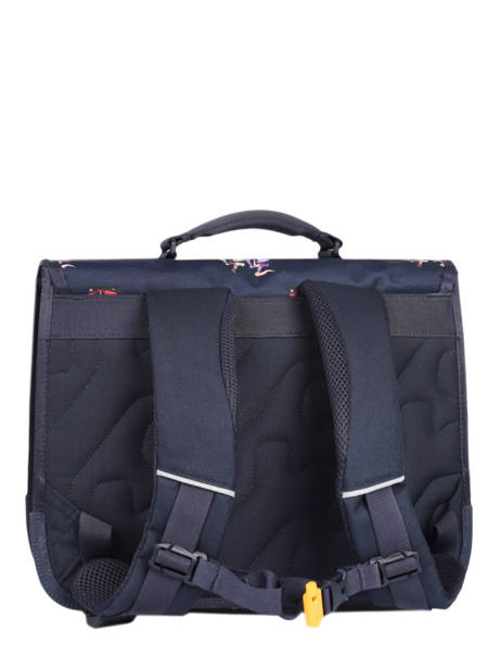 Satchel 2 Compartments Lily Girls Stones and bones Blue girls G other view 3