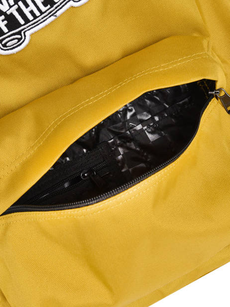 1 Compartment Backpack Vans Yellow backpack VN0A3UI6 other view 5