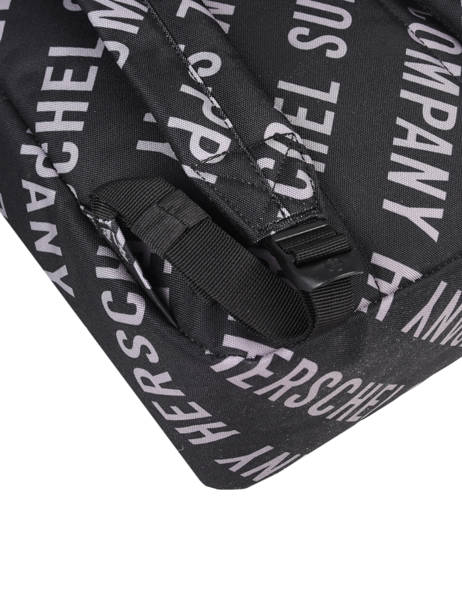 Sac à Dos Settlement 1 Compartiment + Pc 13'' Classics Classics Herschel Noir classics 10005 vue secondaire 1