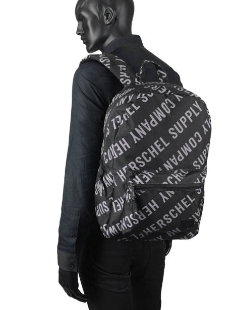 Sac à Dos Settlement 1 Compartiment + Pc 13'' Classics Classics Herschel Noir classics 10005 vue secondaire 2