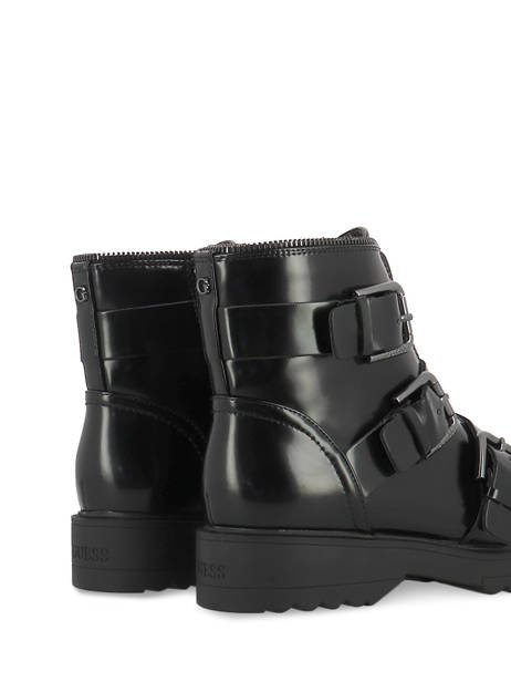 Bottines Wendy Guess Noir women 7WENELE1 vue secondaire 3