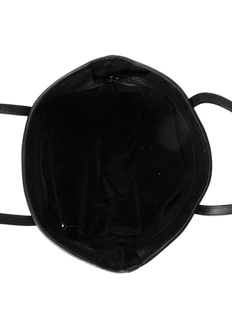 Sac Cabas A4 Caviar Cuir Milano Noir caviar CA19111N vue secondaire 3