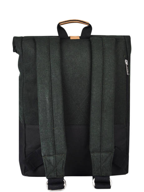 Cycling Wool Backpack Faguo Green wool 20LU9401 other view 3