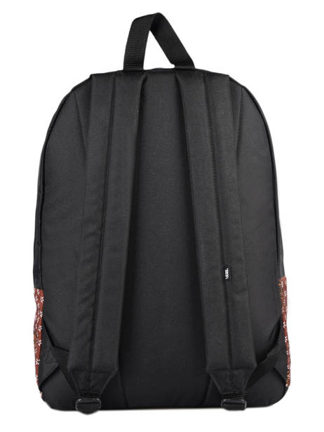 Sac à Dos 1 Compartiment + Pc 15'' Vans Noir backpack VN00021M vue secondaire 3