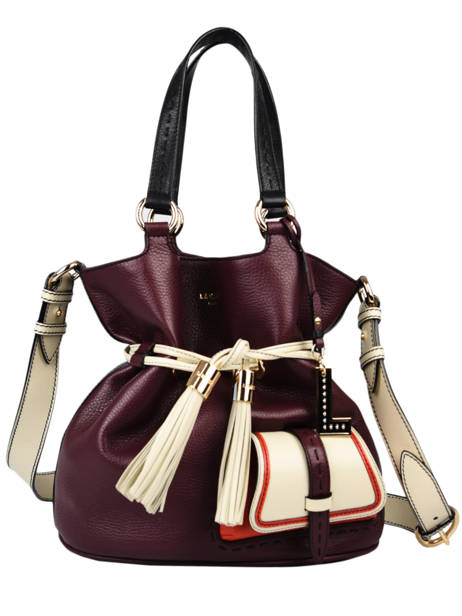 Medium Leather Bucket Bag Premier Flirt Lancel Multicolor premier flirt A10531