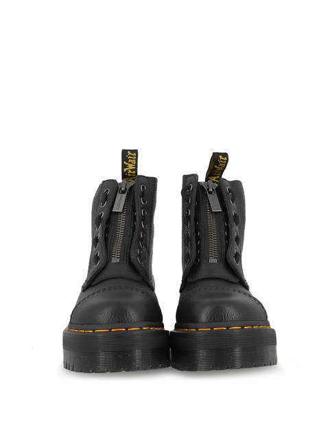 Sinclair Boots In Leather Dr martens Black women 22564001 other view 1