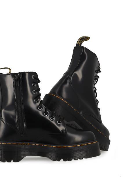 Jadon Platform Boots Leather Dr martens Black women 15265001 other view 1