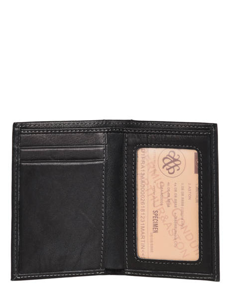 Porte-cartes Arthur Cuir Arthur & aston Noir johany 100 vue secondaire 1