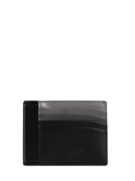 Card Holder Leather Montblanc Black meisterstÃœck 126214