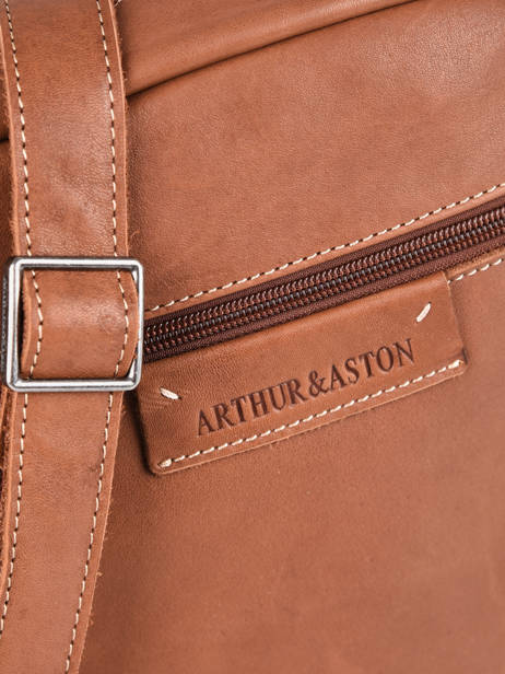 Leather Arthur Crossbody Bag Arthur & aston Brown johany 10 other view 1