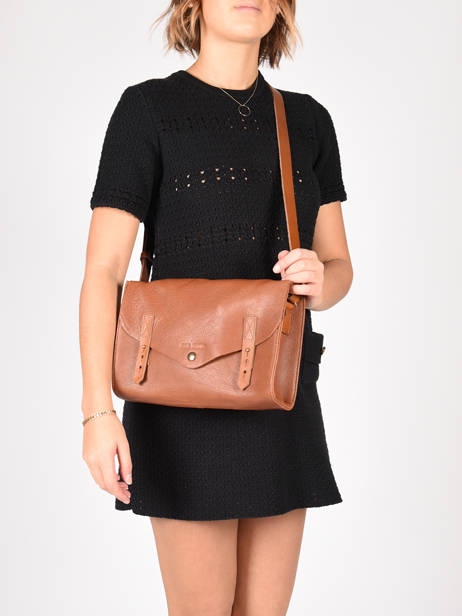 L'indispensable Cuir Paul marius Marron vintage INDISPEN vue secondaire 1