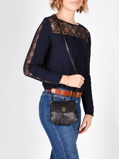 Sac Bandoulière Totally Royal Cuir Pieces Noir totally royal 17055353 vue secondaire 1