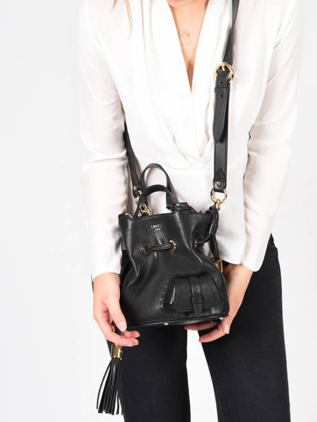 Sac Seau S Premier Flirt Cuir Lancel Noir premier flirt A10109 vue secondaire 3
