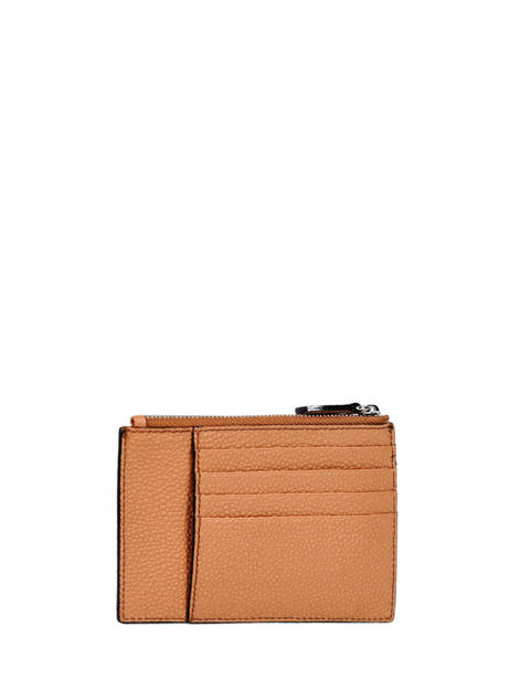 Leather Card Holder Ninon Lancel Brown ninon A10537 other view 2