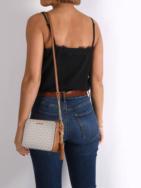 Sac Bandoulière Jet Set Item Michael kors Beige jet set F8GF5M2B vue secondaire 3