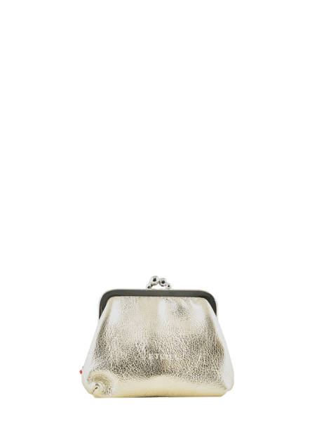 Porte-monnaie Etincelle Irisée Cuir Etrier Or etincelle irisee EETI654