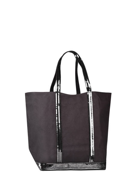 Le Cabas L Paillettes Vanessa bruno Gris cabas 1V40315 vue secondaire 3
