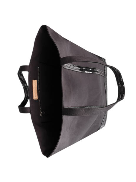 Le Cabas L Paillettes Vanessa bruno Gris cabas 1V40315 vue secondaire 4