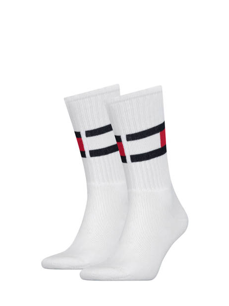 Men's Sports Socks Tommy Logo Tommy hilfiger White socks men 48198501