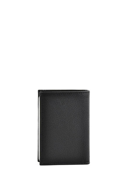 Card Holder Leather Hexagona Black confort 461007 other view 2