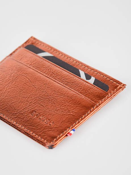 Card Holder Leather Etincelle Irisée Etrier Pink etincelle irisee EETI011 other view 1