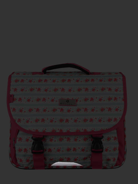 Satchel 2 Compartments Snowball Pink print 85138 other view 5