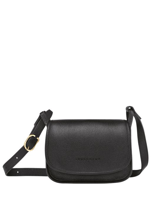 Longchamp Le foulonné Messenger bag Black